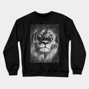 Lion Face Crewneck Sweatshirt